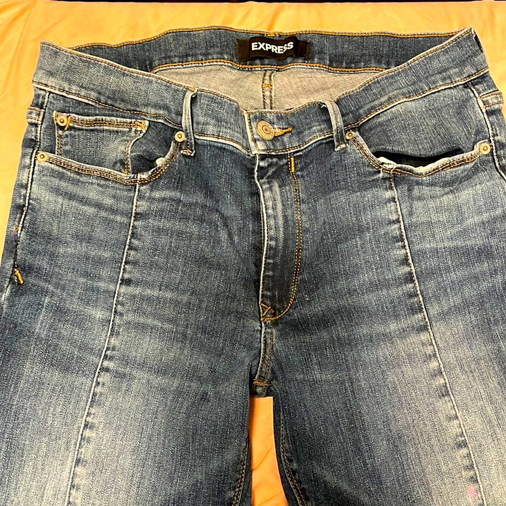 Express legging mid rise jean size 12R